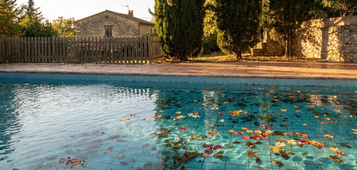Piscine decouverte avant — Abri de piscine en Haute-Saône en Haute-Saône (70)