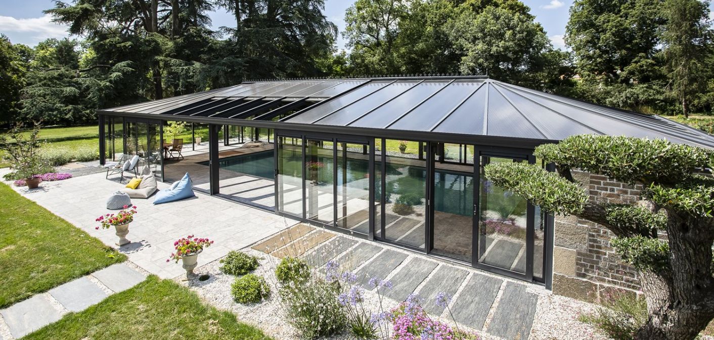 Supplement 68 abri haut veranda — Abri de piscine en Haute-Saône en Haute-Saône (70)