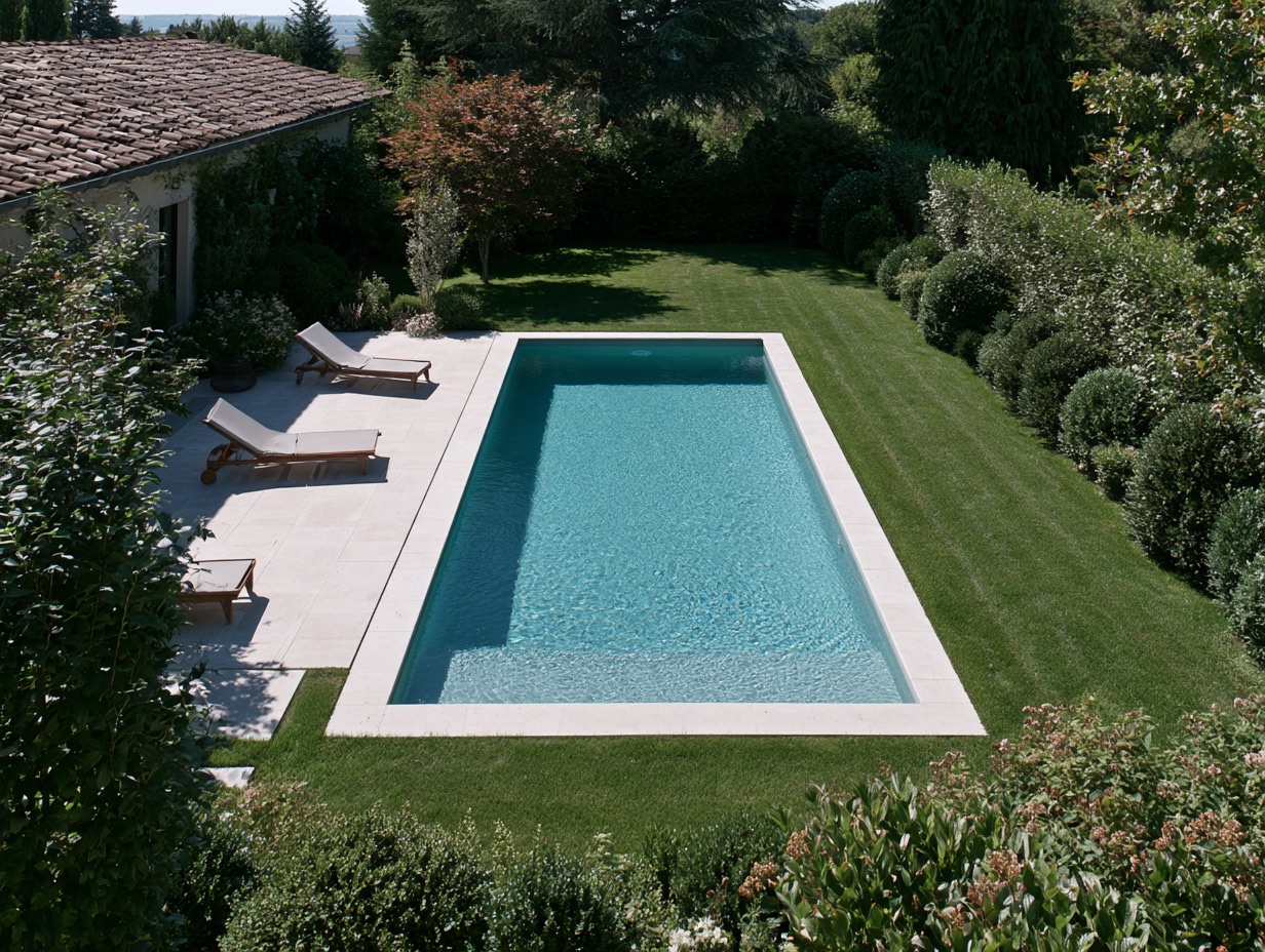 Piscine réalisée en Haute-Saône