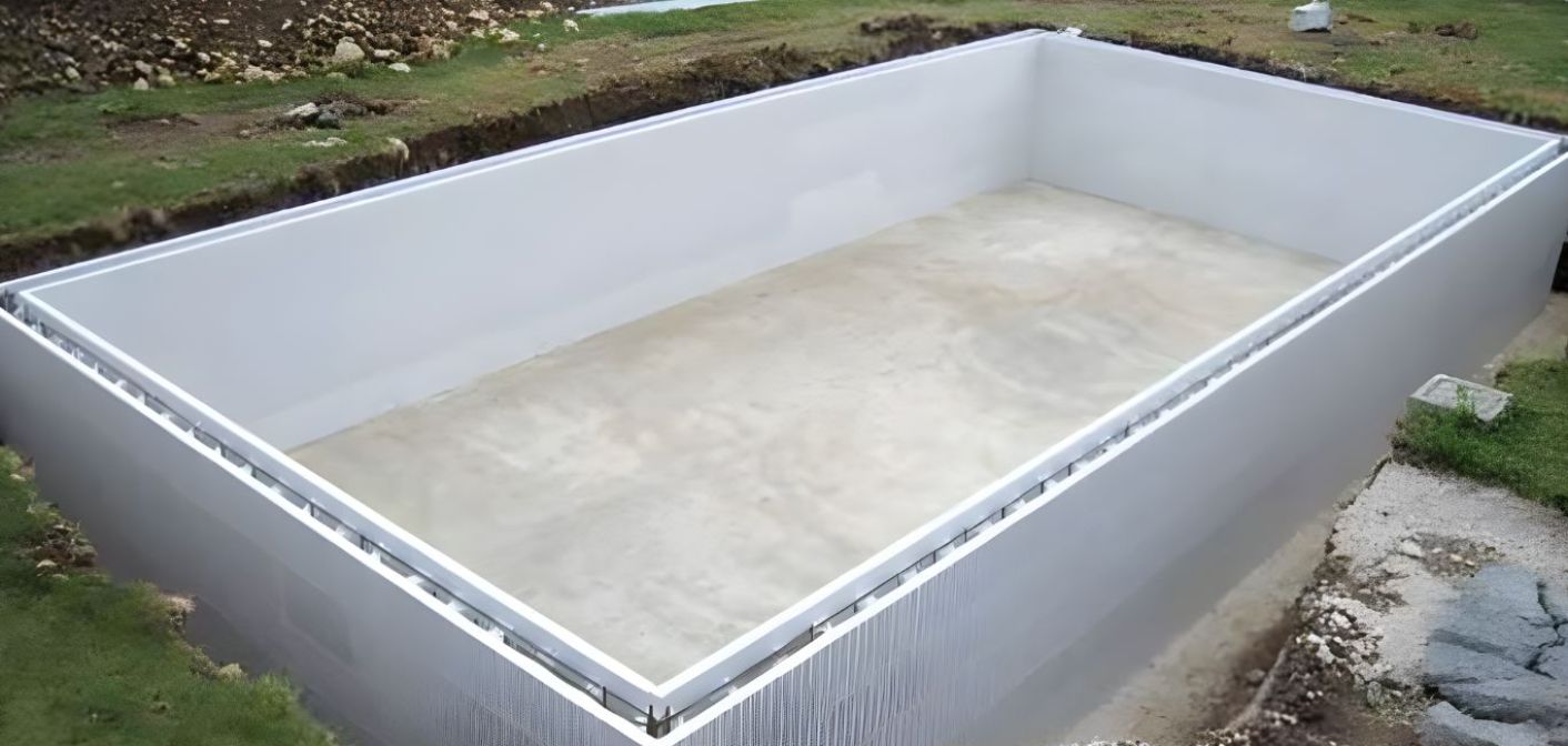 Piscine en bloc à bancher (polystyrène)